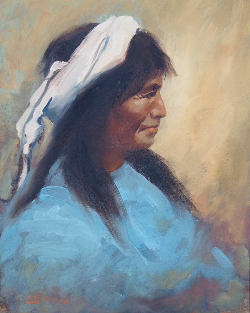 Tarahumara Woman by Charles LaMonk, Image 2.