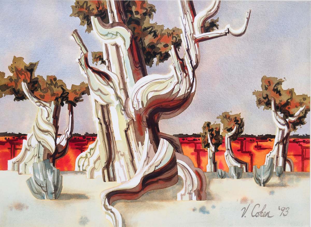 Happy Tree No. 3 by Valerie P. Cohen, Image 2.