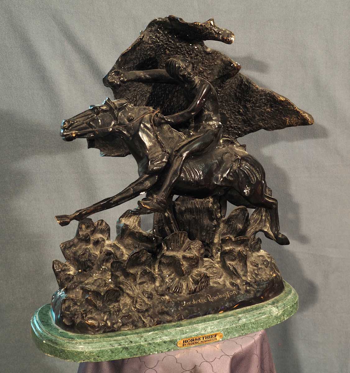 Horsethief by Frederic Remington, Image 2.
