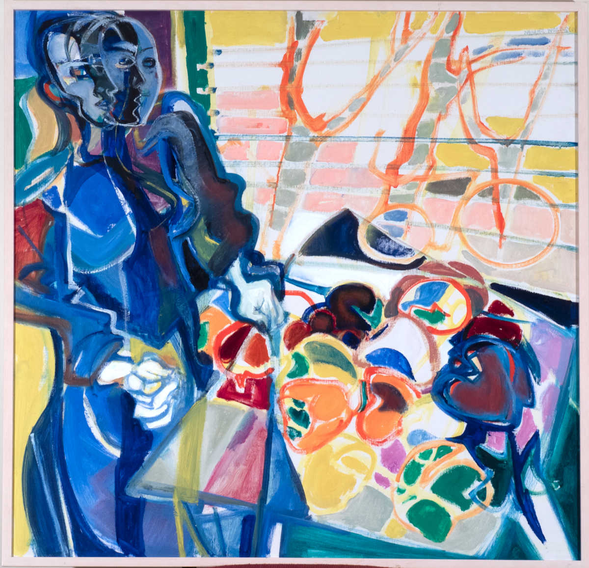 Woman on Glass Bottom-Boat by Muriel D. Wolfson, Image 1.