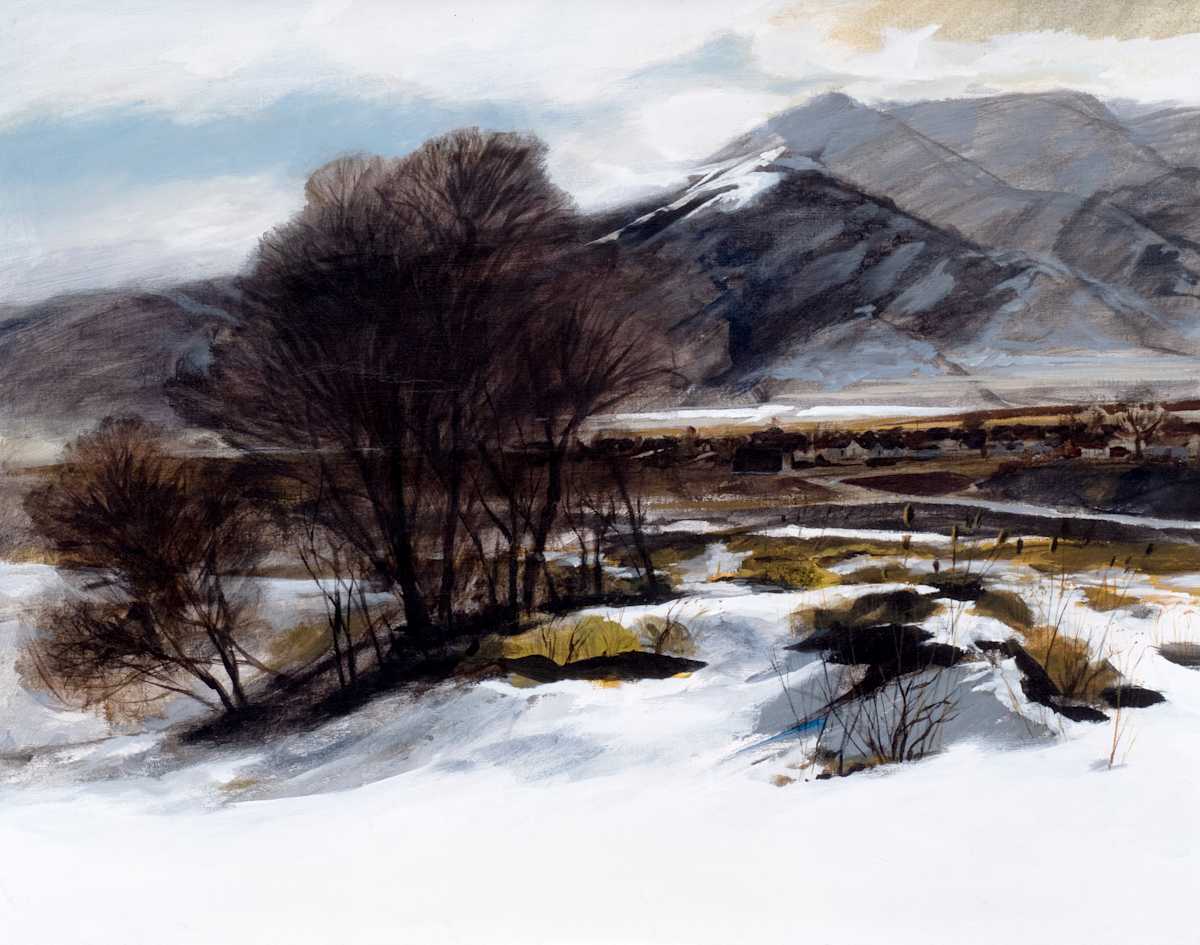 Cache Valley Landscape by Harrison Groutage, Image 1.