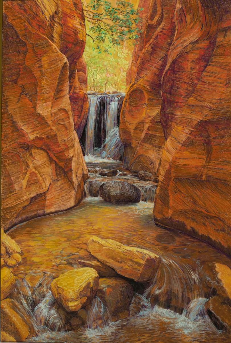 Ashdown Kanarraville Falls by Arlene Braithwaite, Image 1.
