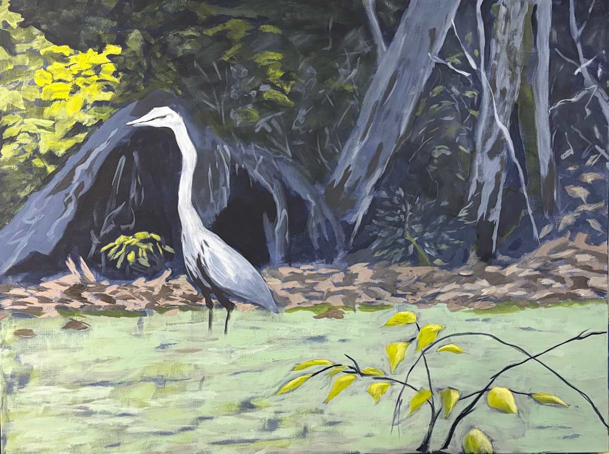 November Pond by Nancy Broadbent, Image 1.