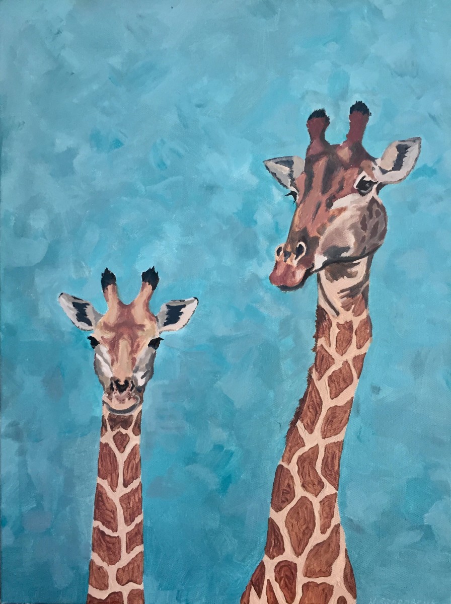 Corey's Giraffes by Nancy Broadbent 