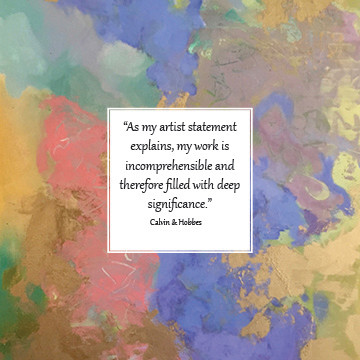 Artist Statement by Nancy Broadbent 