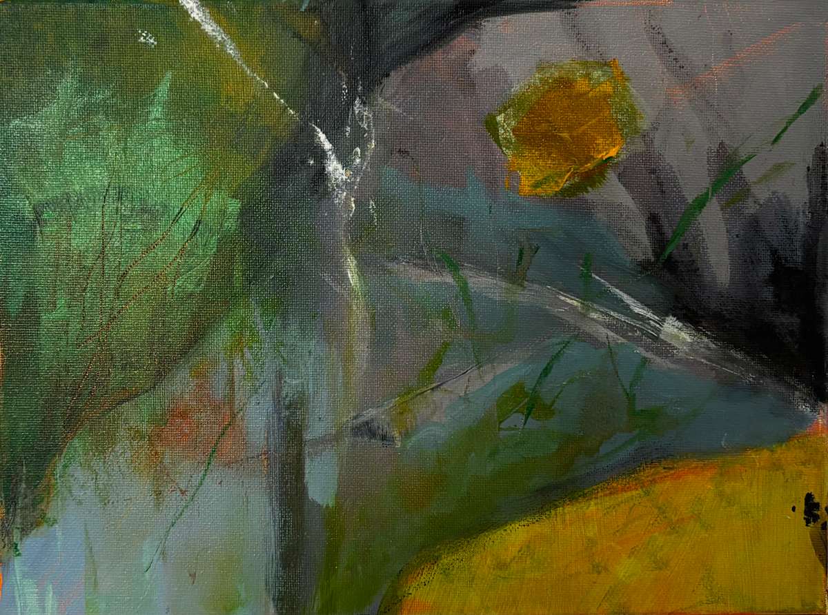 small woodland study I by Nancy Broadbent, Image 1.