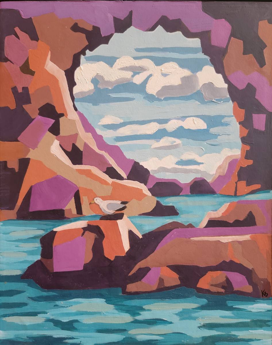 Lipari by Boat by Kayann Ausherman 