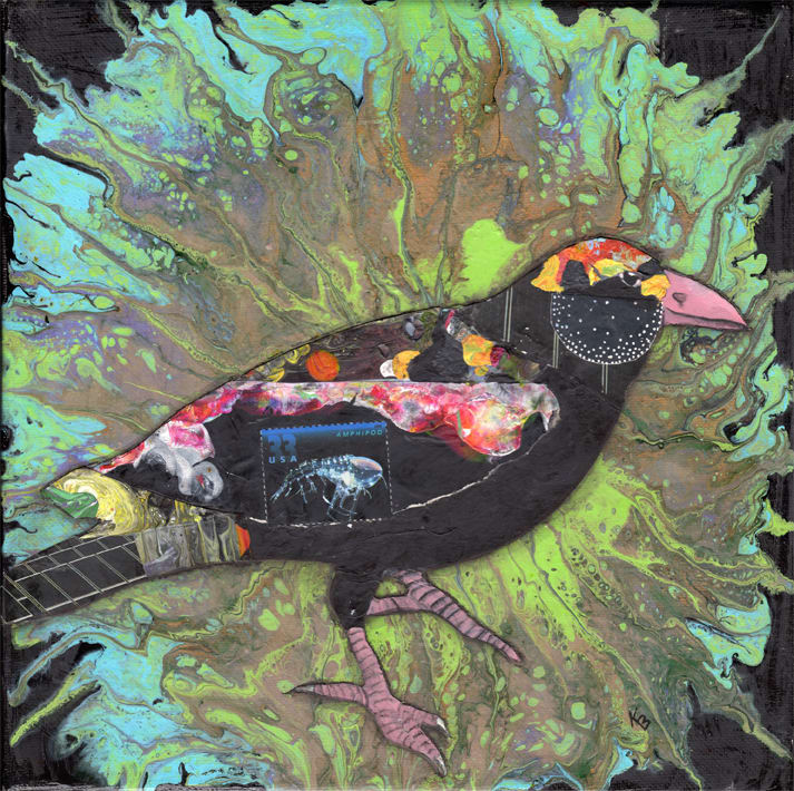 Crowplosion by Kayann Ausherman, Image 1.