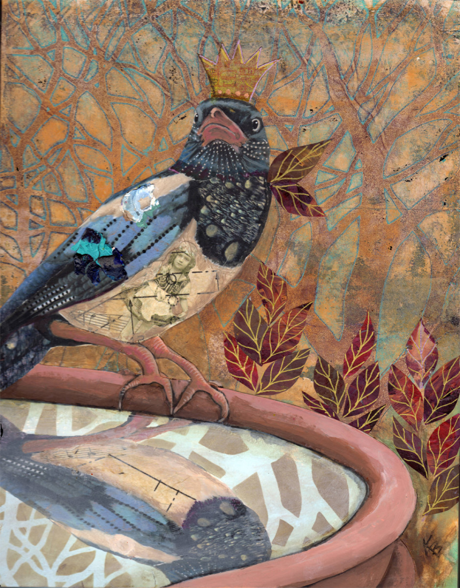 Magpie Majesty by Kayann Ausherman 