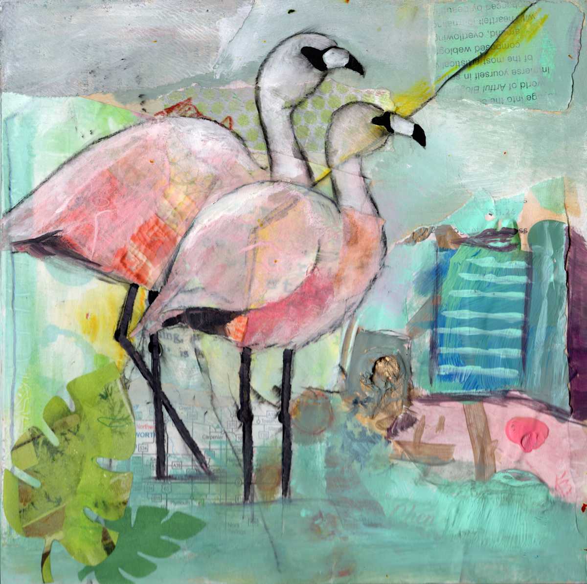 Flamingo Vacay 1.1 by Kayann Ausherman, Image 1.