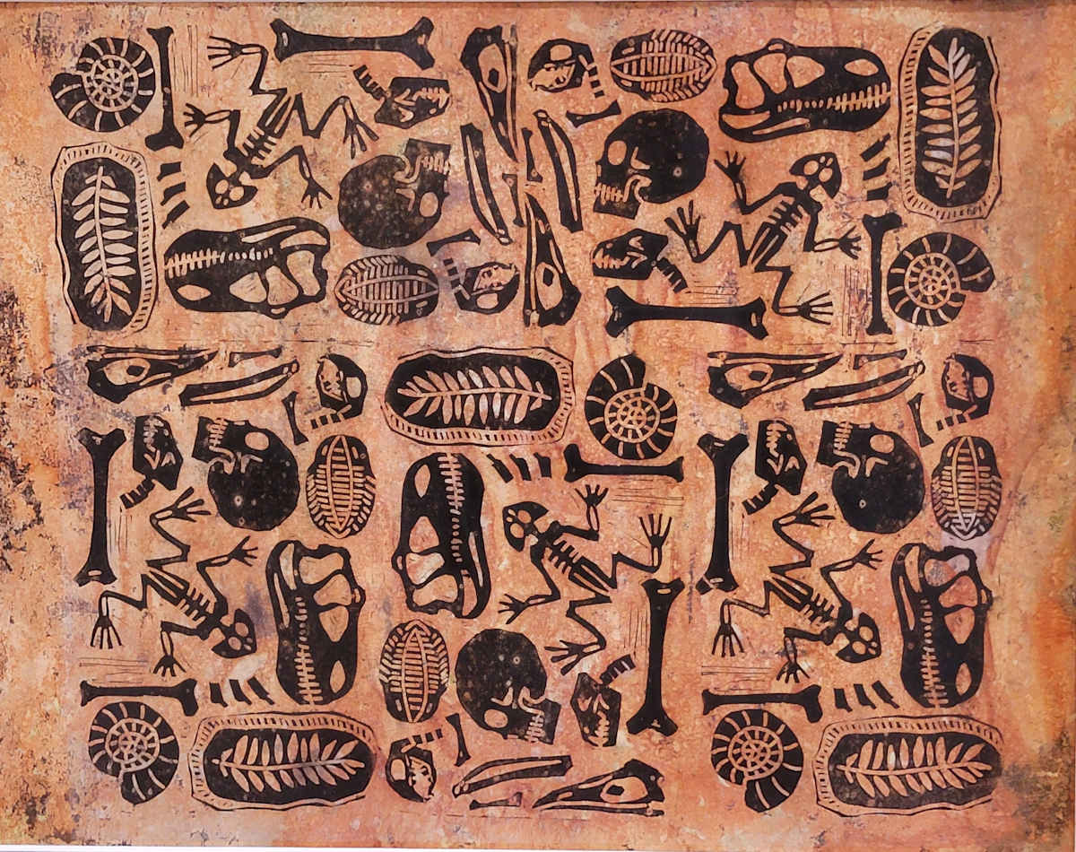 Fossil Finds - 3/15 varied edition by Kayann Ausherman 