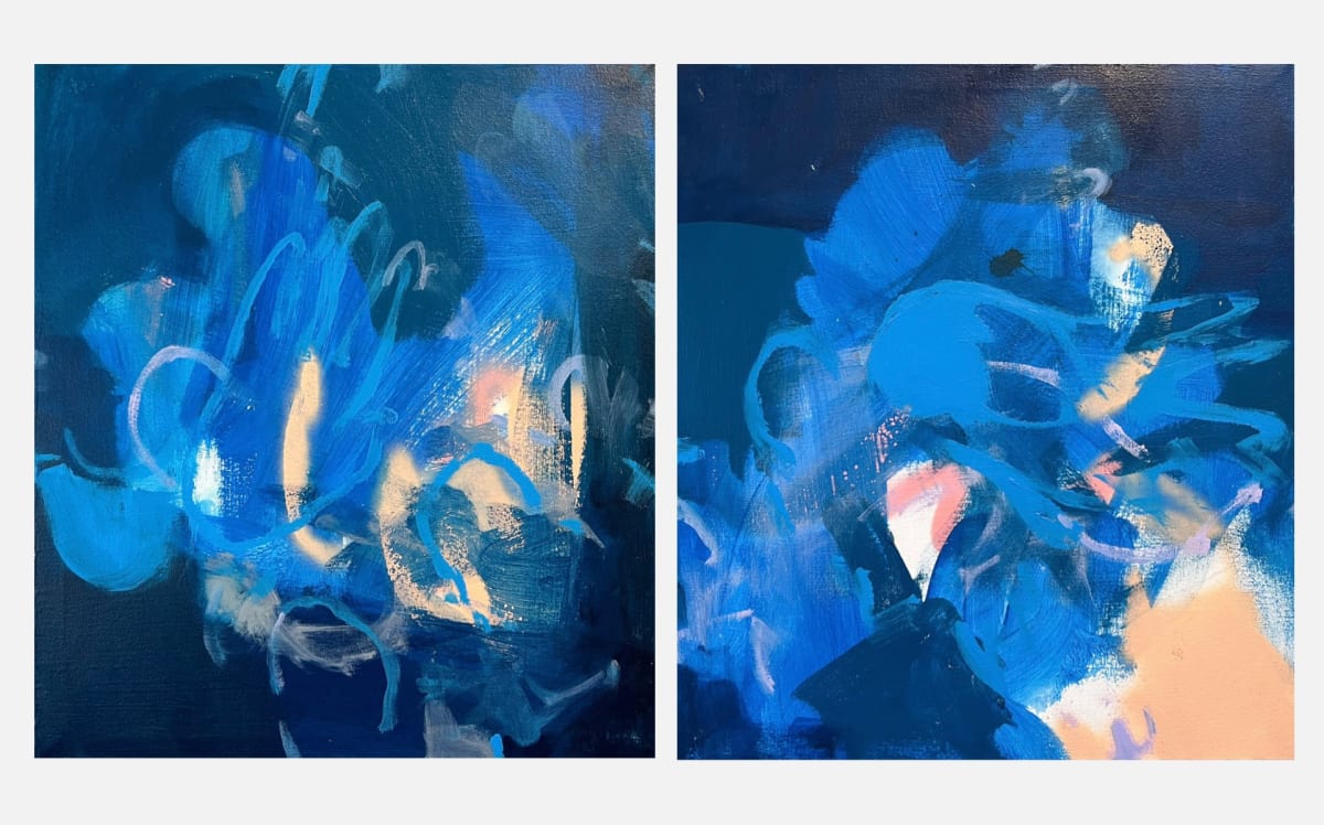 Still Woozy #1-2 by Katie Pumphrey  Image: 16x18in each (available as a diptych or individually)
$800 / each