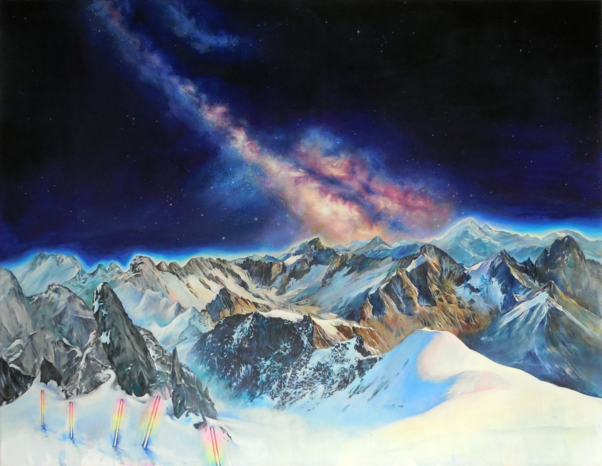 Milky Way (only stars overhear us) by Anne Wölk 