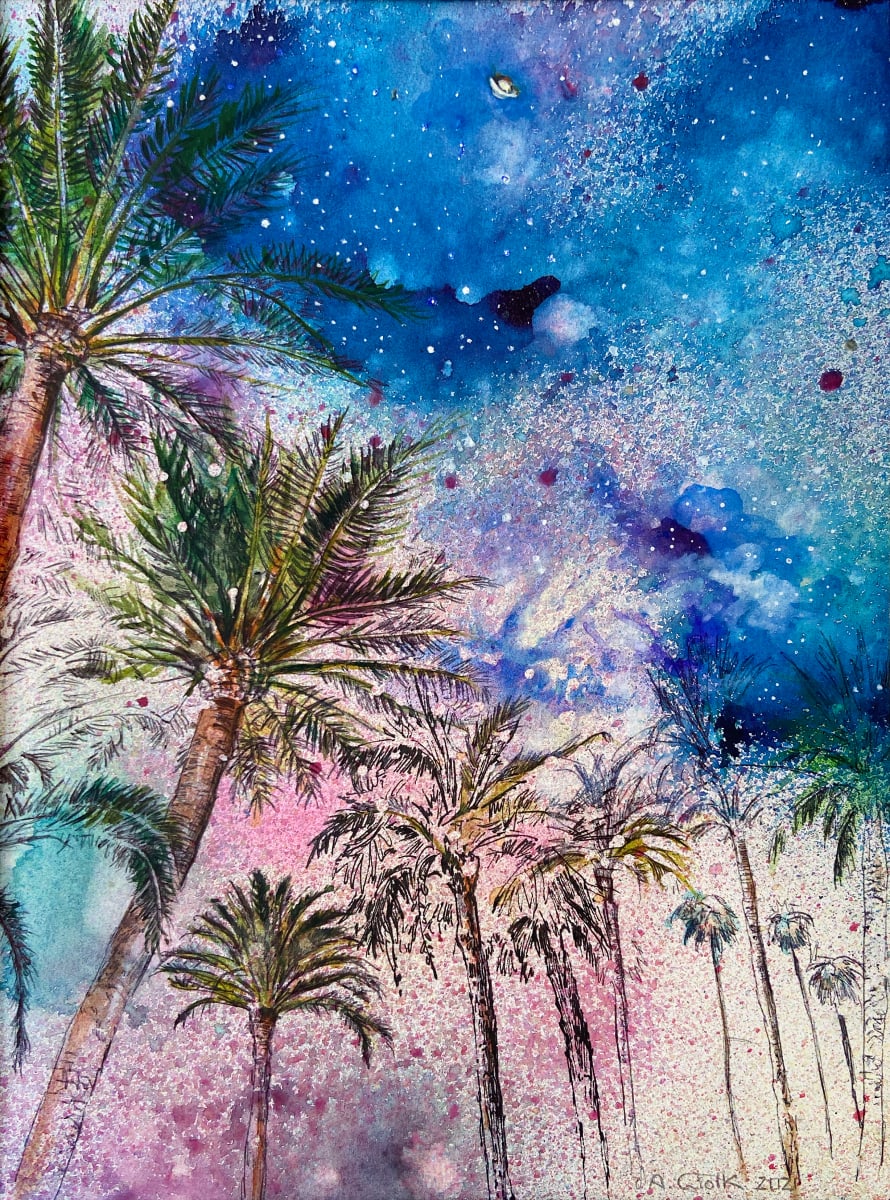 Saturn Rising by Anne Wölk 