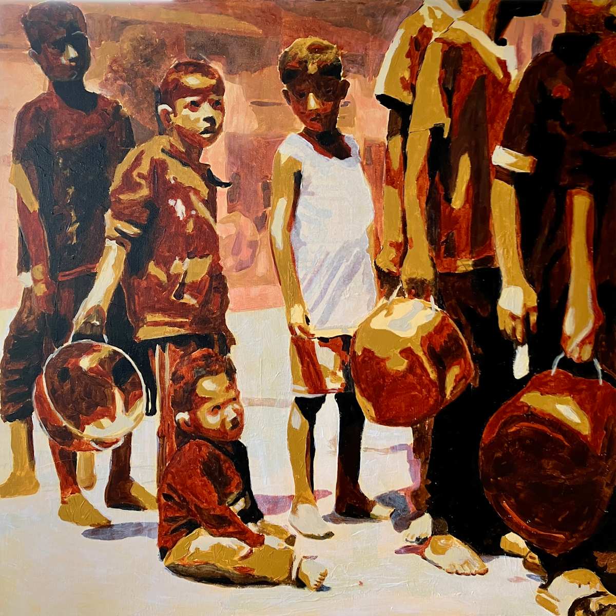 Famine by Antoon Knaap 