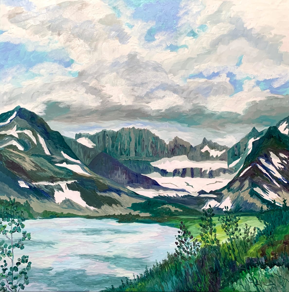 “Glacial Lake” by Barbara Ryan 