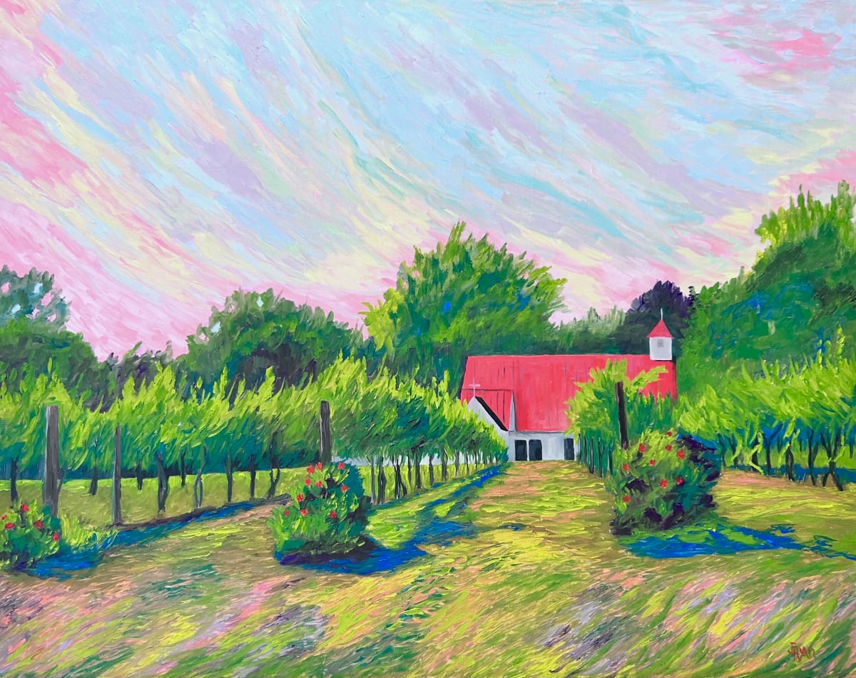 “Jefferson Vineyard” by Barbara Ryan 