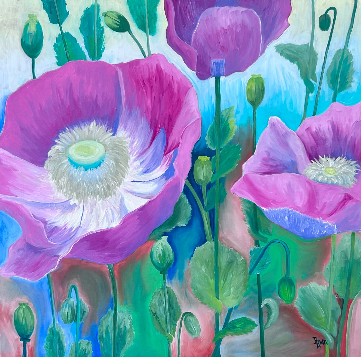 “Poppies” by Barbara Ryan 