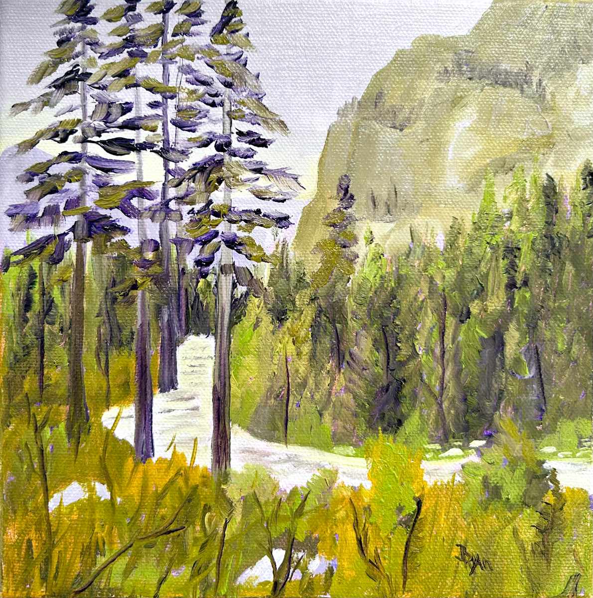 “Mountain Stream” by Barbara Ryan, Image 1.