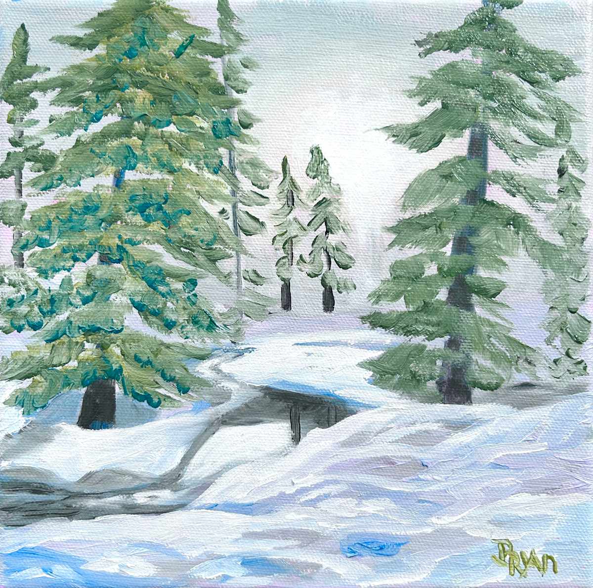 “One Winter Day” by Barbara Ryan 