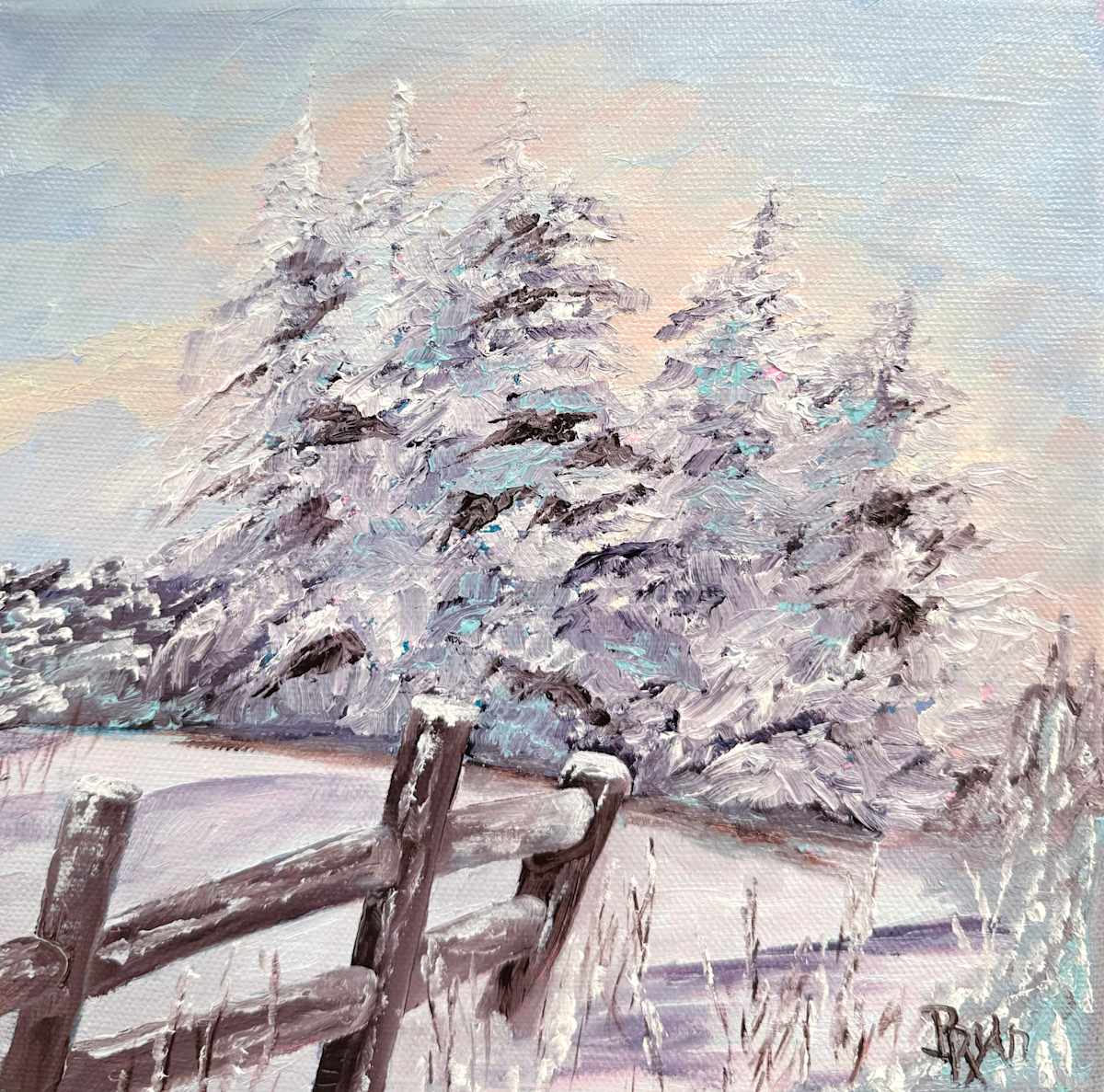 “Snowbound Serenity” by Barbara Ryan 