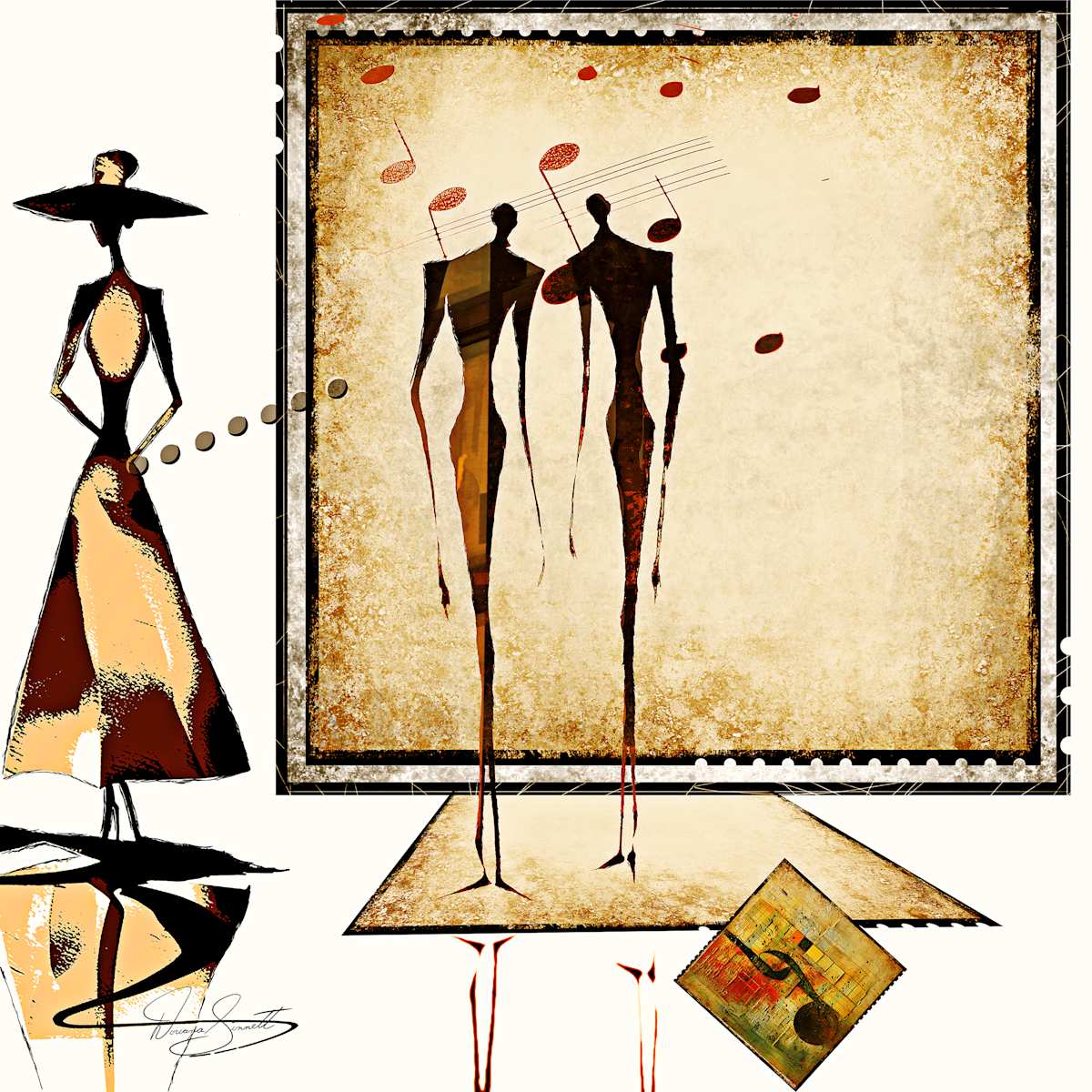 Movement Sequence by Doriana Sinnett, Image 1.