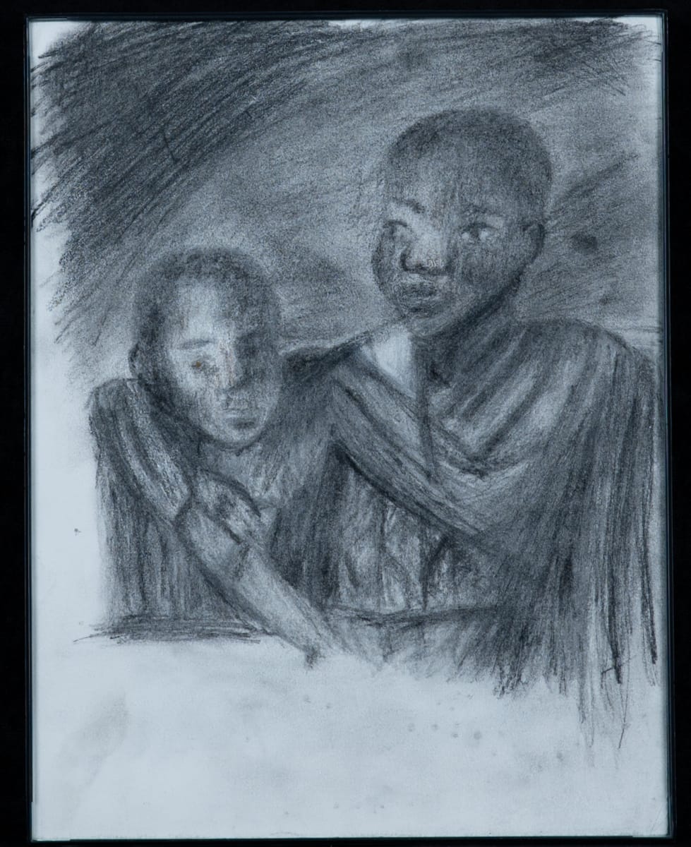 Two Black Men by Cadence Billingsley  Image: Art Education Award (Submitted in the Teen Category)