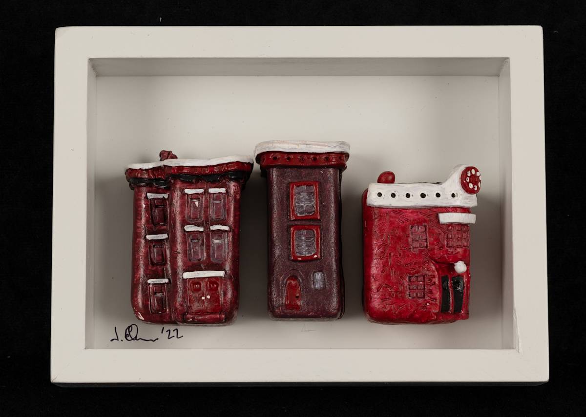 Three Brownstones by John Ehrsmann, Image 6.