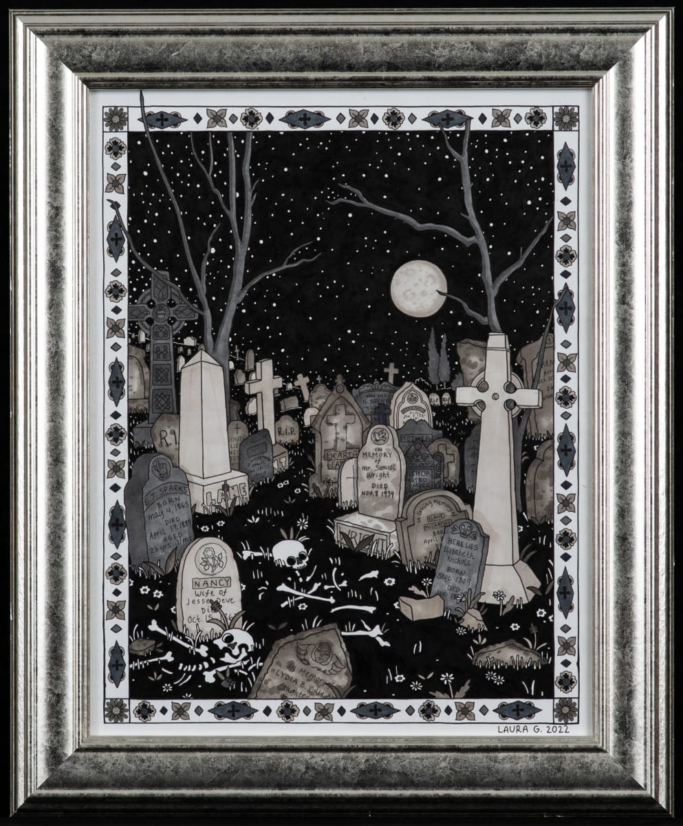 Moonlit Graves by Laura Geiselman 