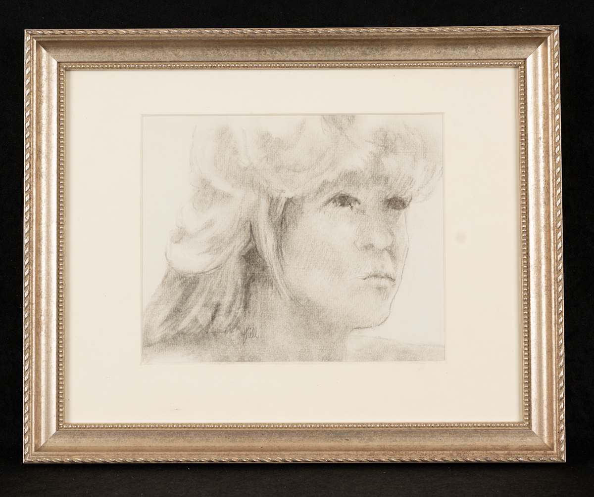Portrait of Annie by Florence Hill 