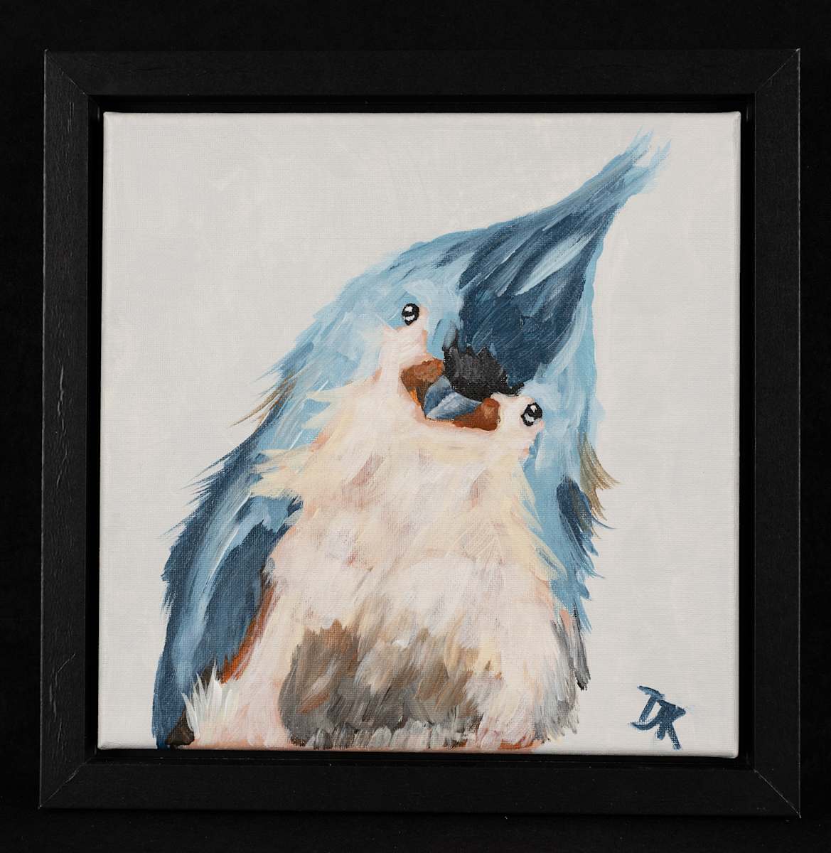 Screech the Titmouse by Teresa Joens-Kostick 