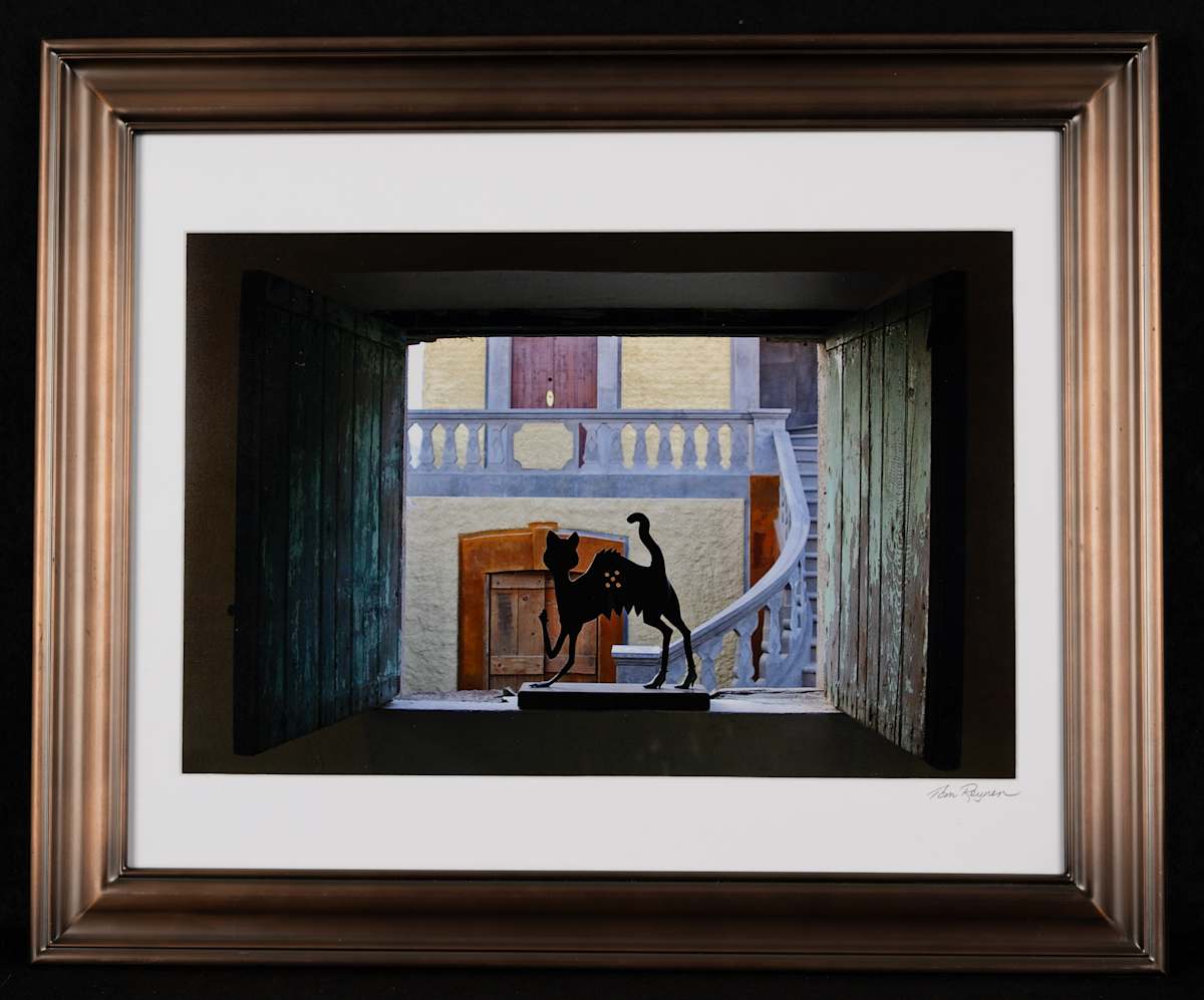 El Gato en la Ventana by Tom Reynen 