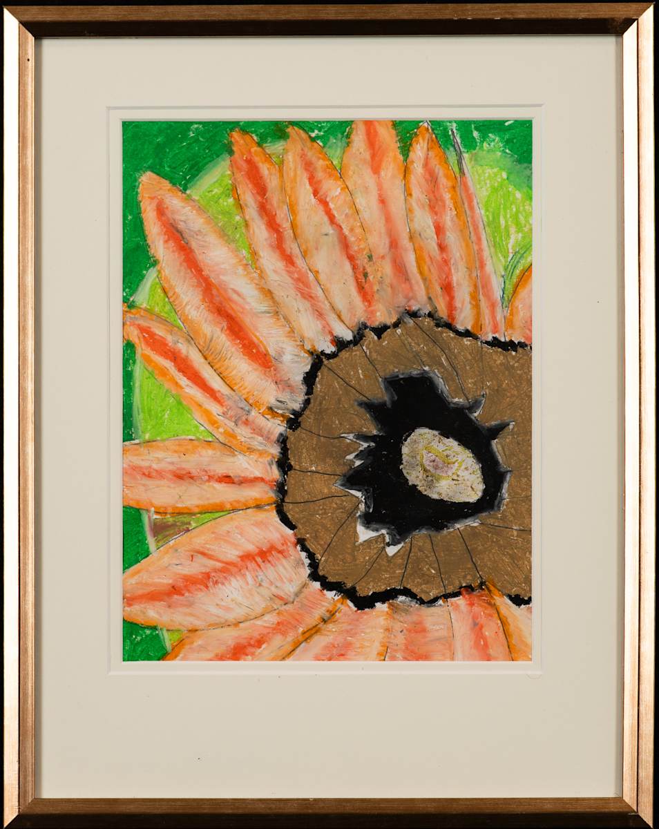 Orange Flower by Asher Perich, Image 4.