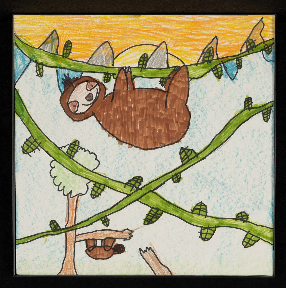 Sloths In The Jungle by Mac Veatch 