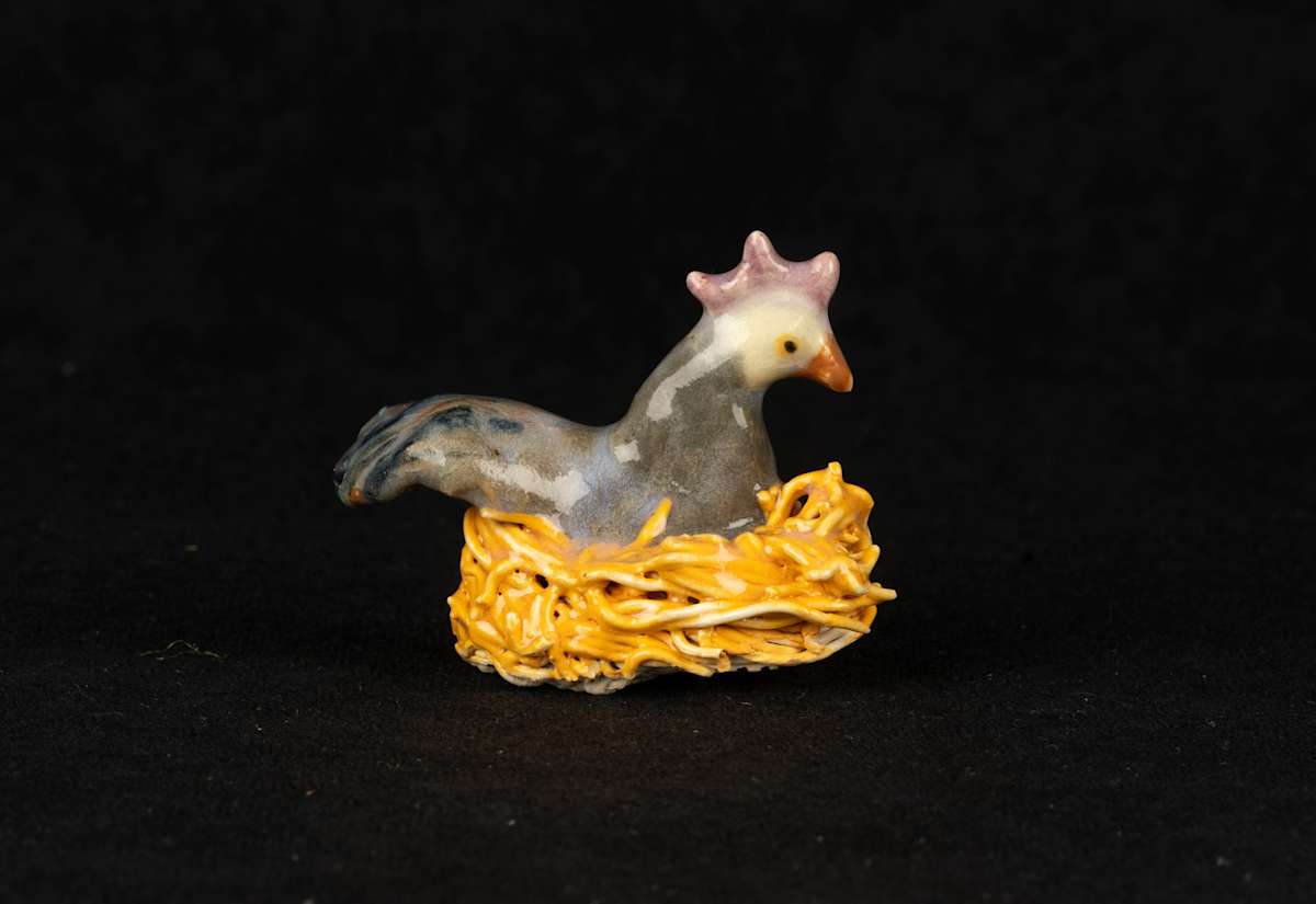 Mrs. Cluckmeyer Waits Patiently by Sandra Ward, Image 20.