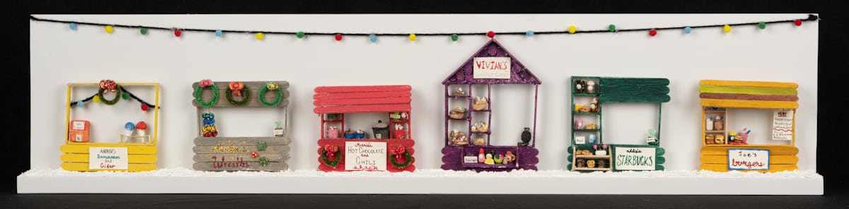 Christmas Village by Marie Wrecza 