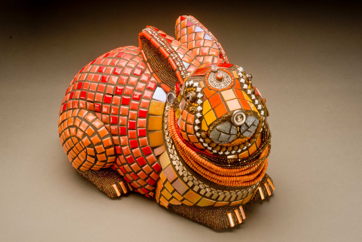 Mosaics by Kellie G. Hoyt by Kellie G. Hoyt  Image: "Queen Rabbit in Repose" by Kellie G. Hoyt