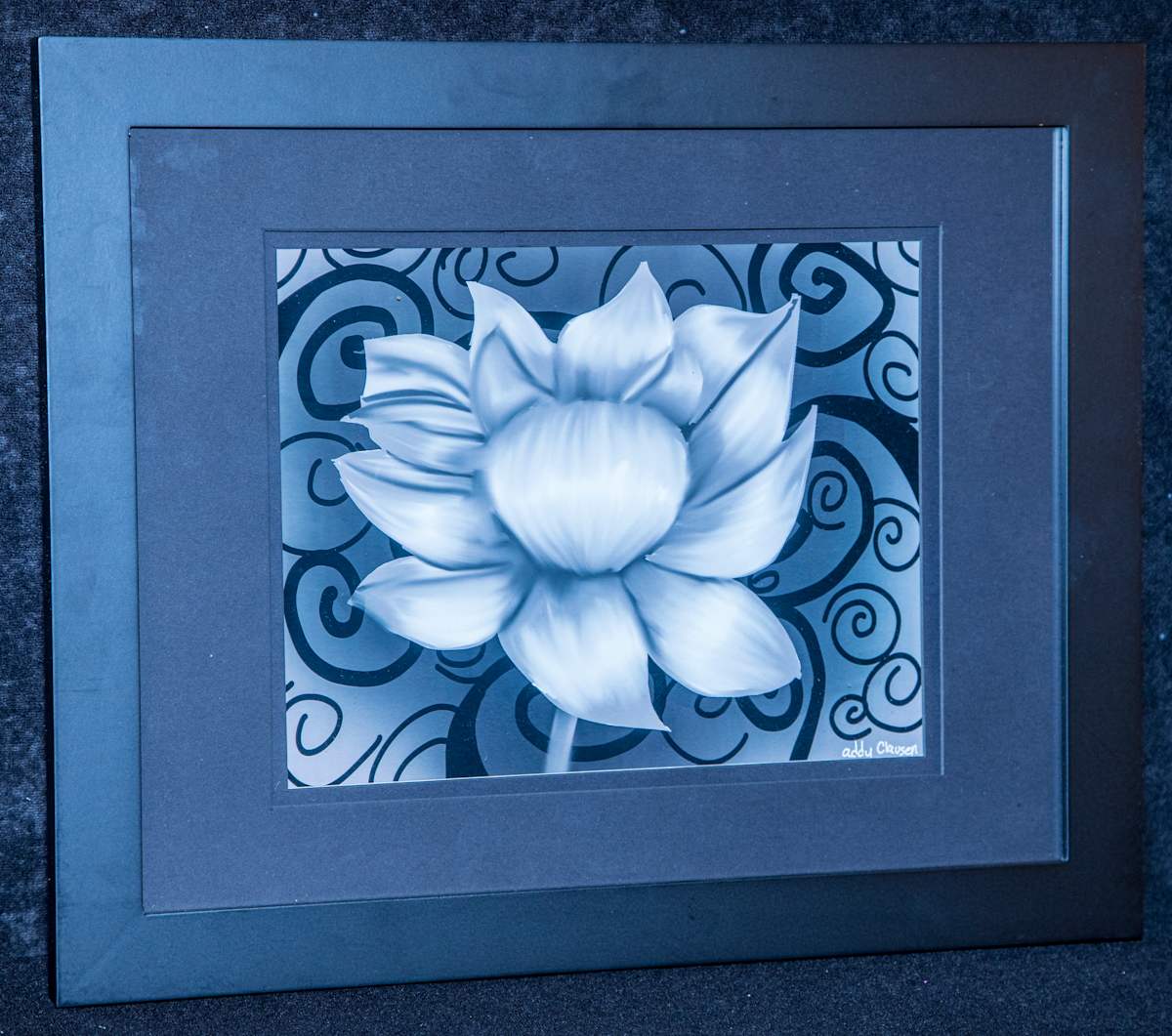 Colorless Flower by Adelynn Clausen 