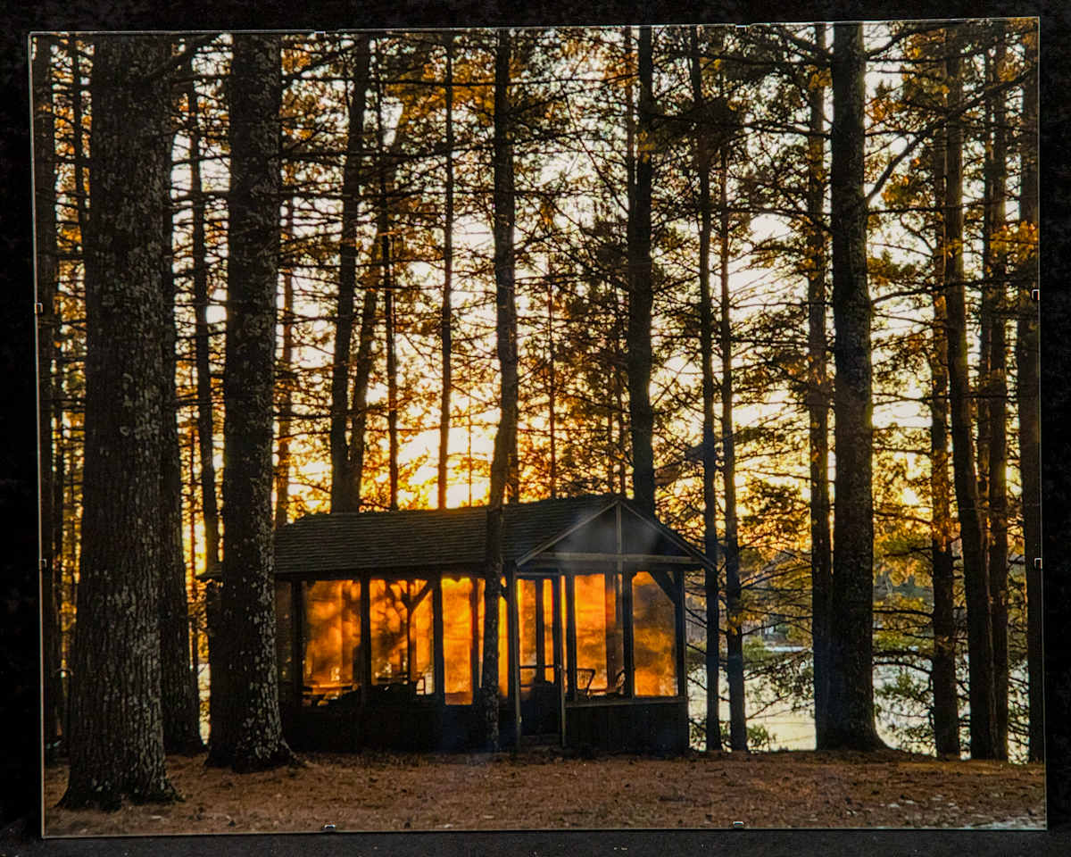 Gazebo at Sunset by Carolyn Light Bell 