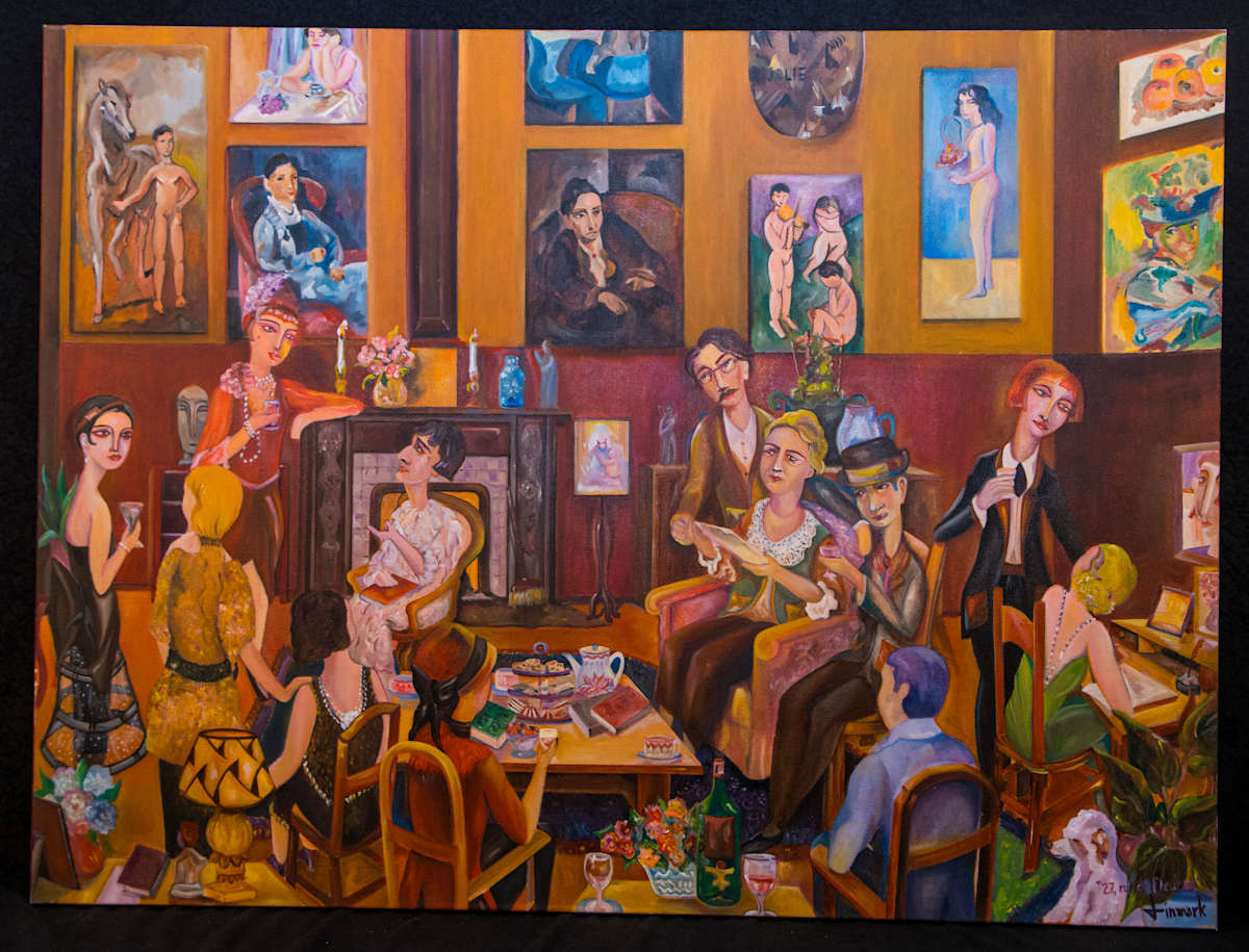 27 rue de Fleurus: Gertrude Stein Salon by William Z. Linmark 