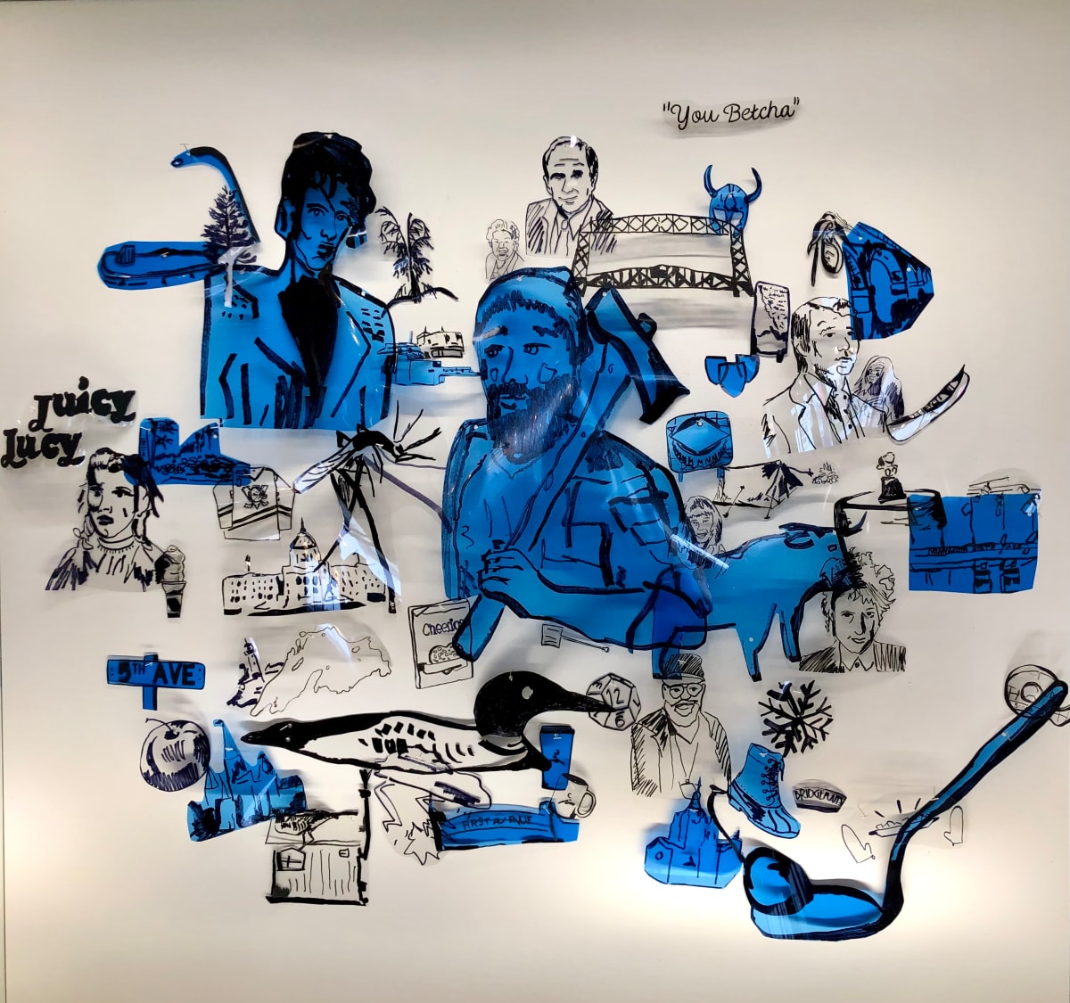 Minnesota; An Array of Icons by Harper Steinbach 