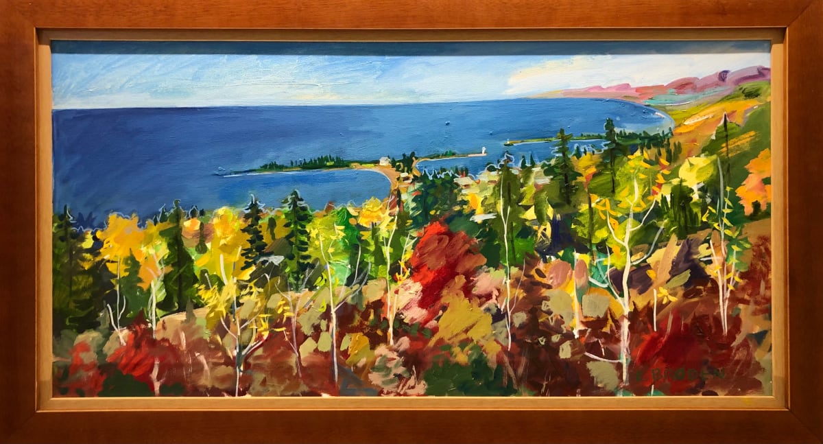 Land of Sky Blue Waters by Lonnie Broden 