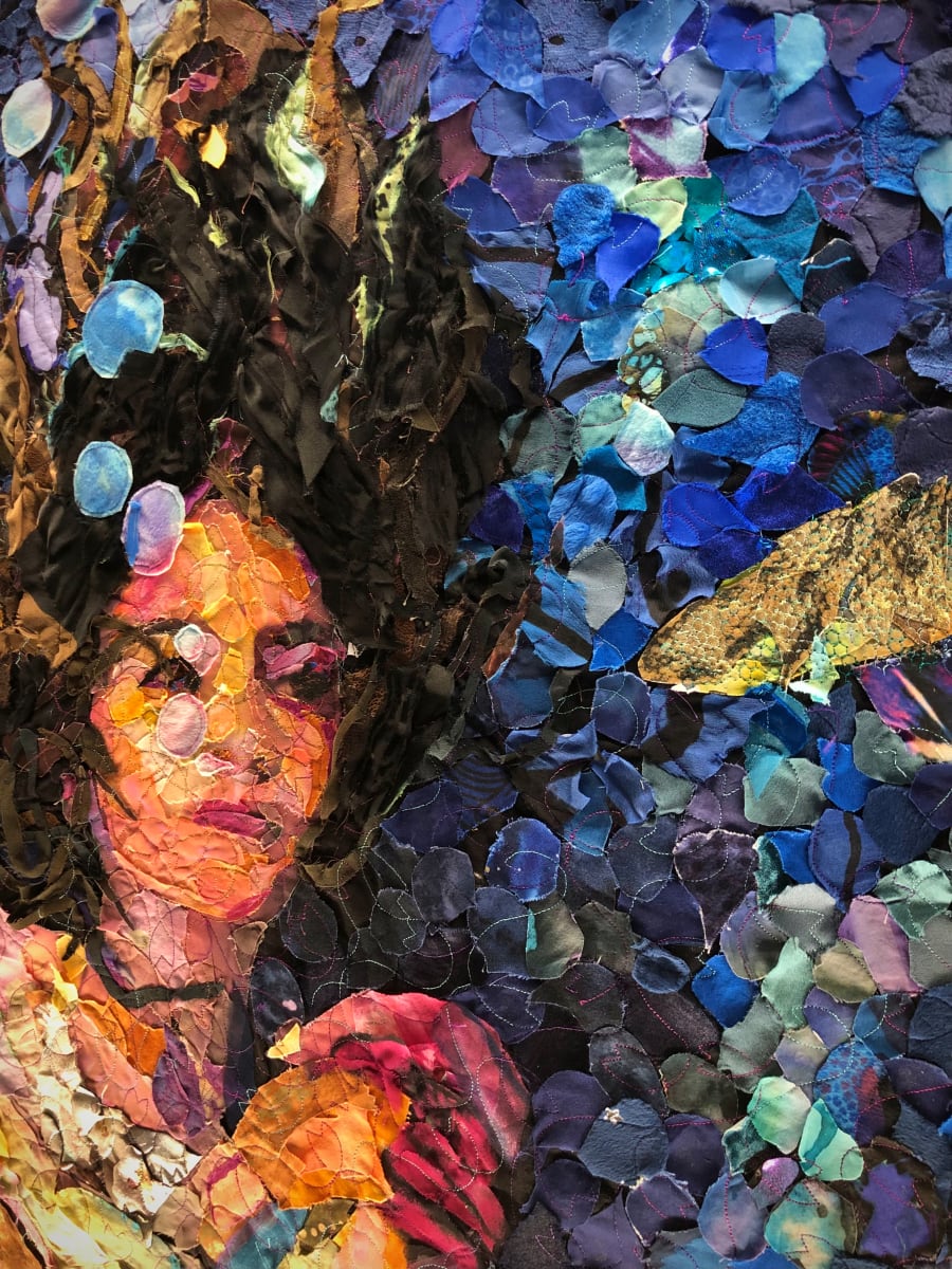 Water by Studio Art Quilt Associates (SAQA), Image 3.