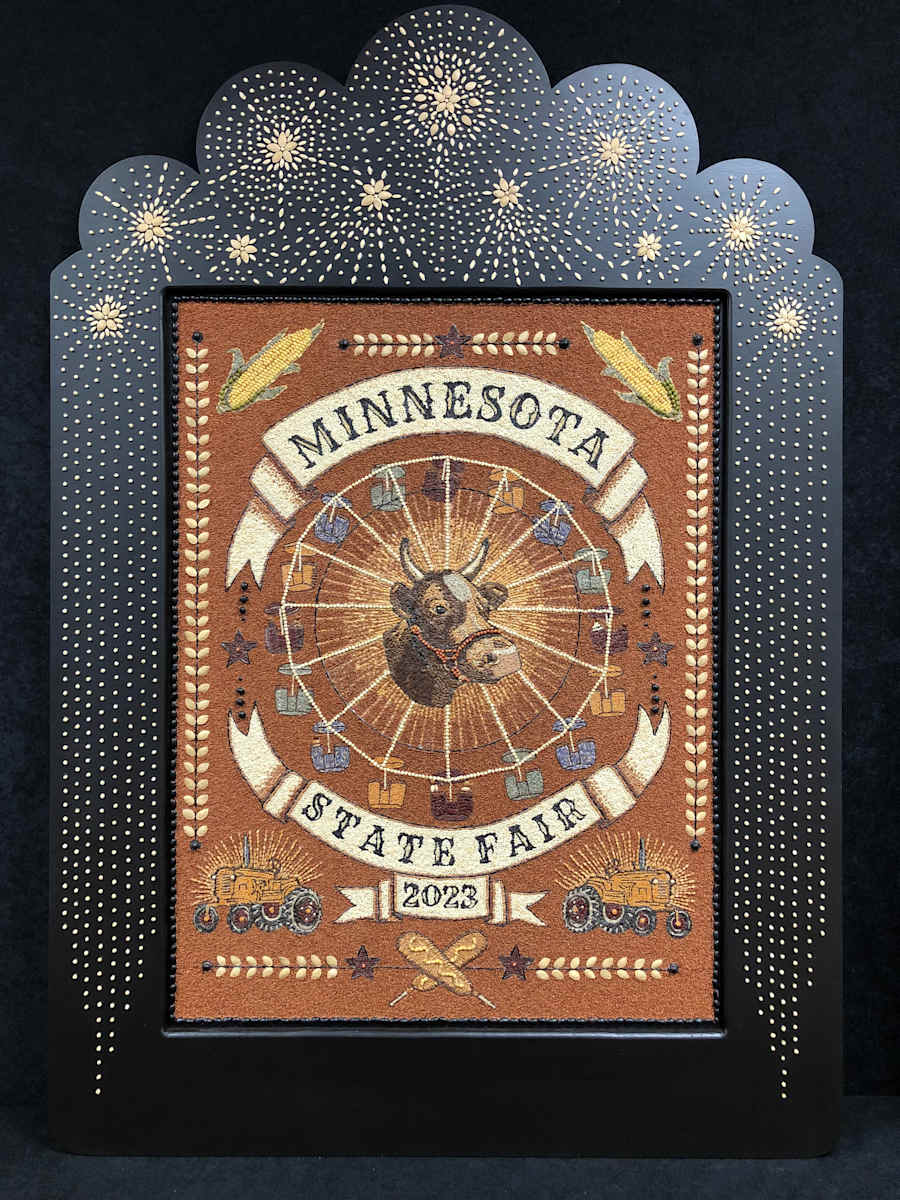 Minnesota State Fair Commemorative Artwork by Liz Schreiber, Image 1.