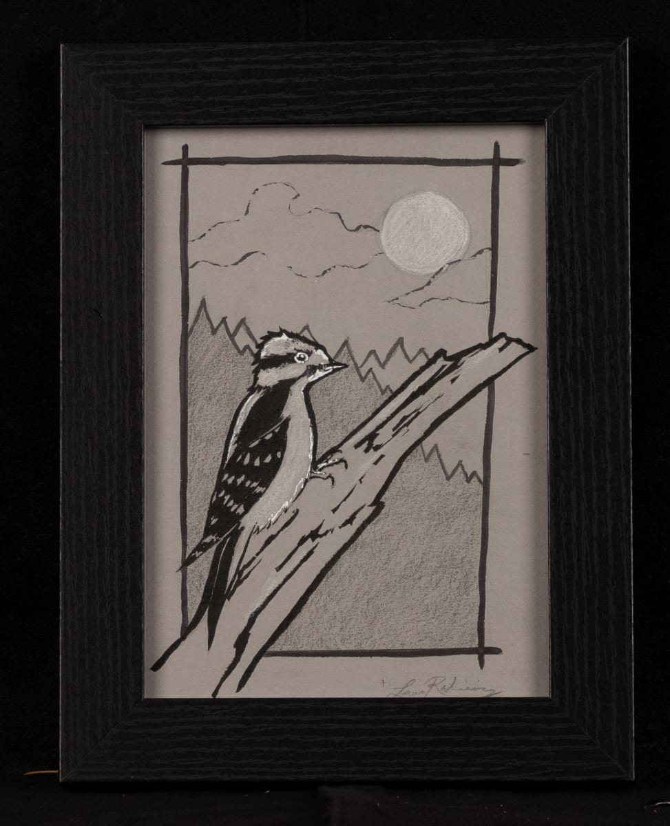 Downy Woodpecker by Laura Rakiewicz 