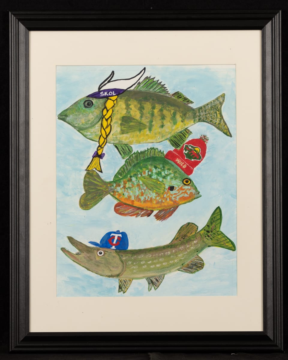 Minnesota Fish Fans by Susie Searles 