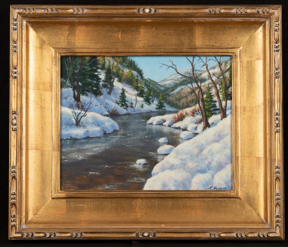 Late April Snow by Rick Hansen 