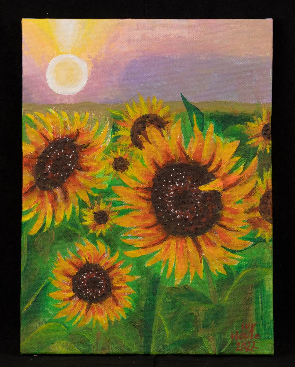 Sunflower Field by Ivy Houle 