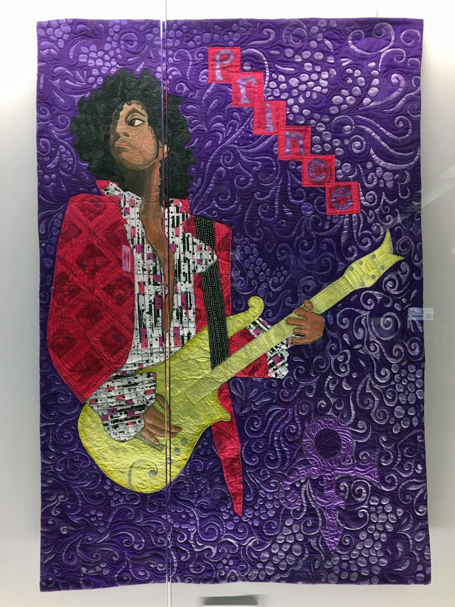 His Purple Reign: A Textural Tribute to Prince by Textile Center 