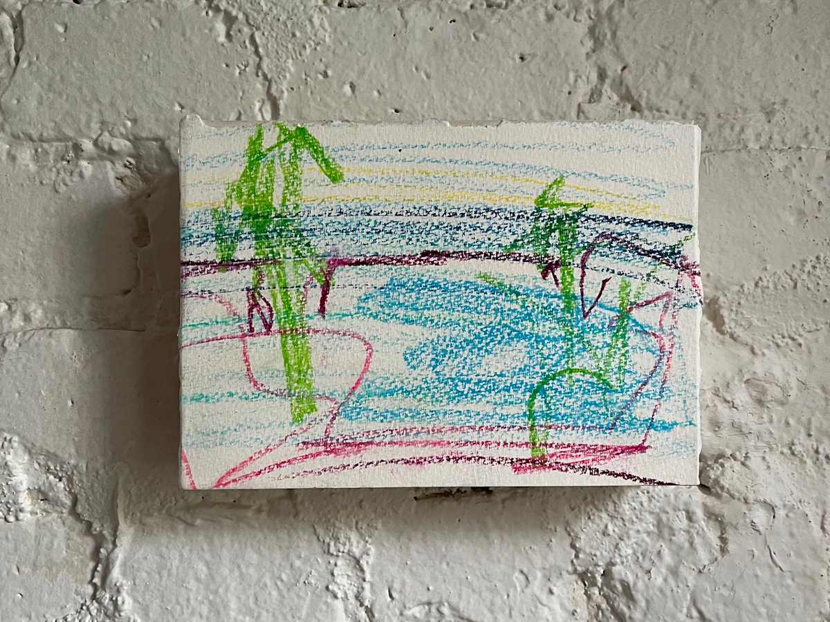 Water, Palm Trees, Sky by Stephanie Eche, Image 1.